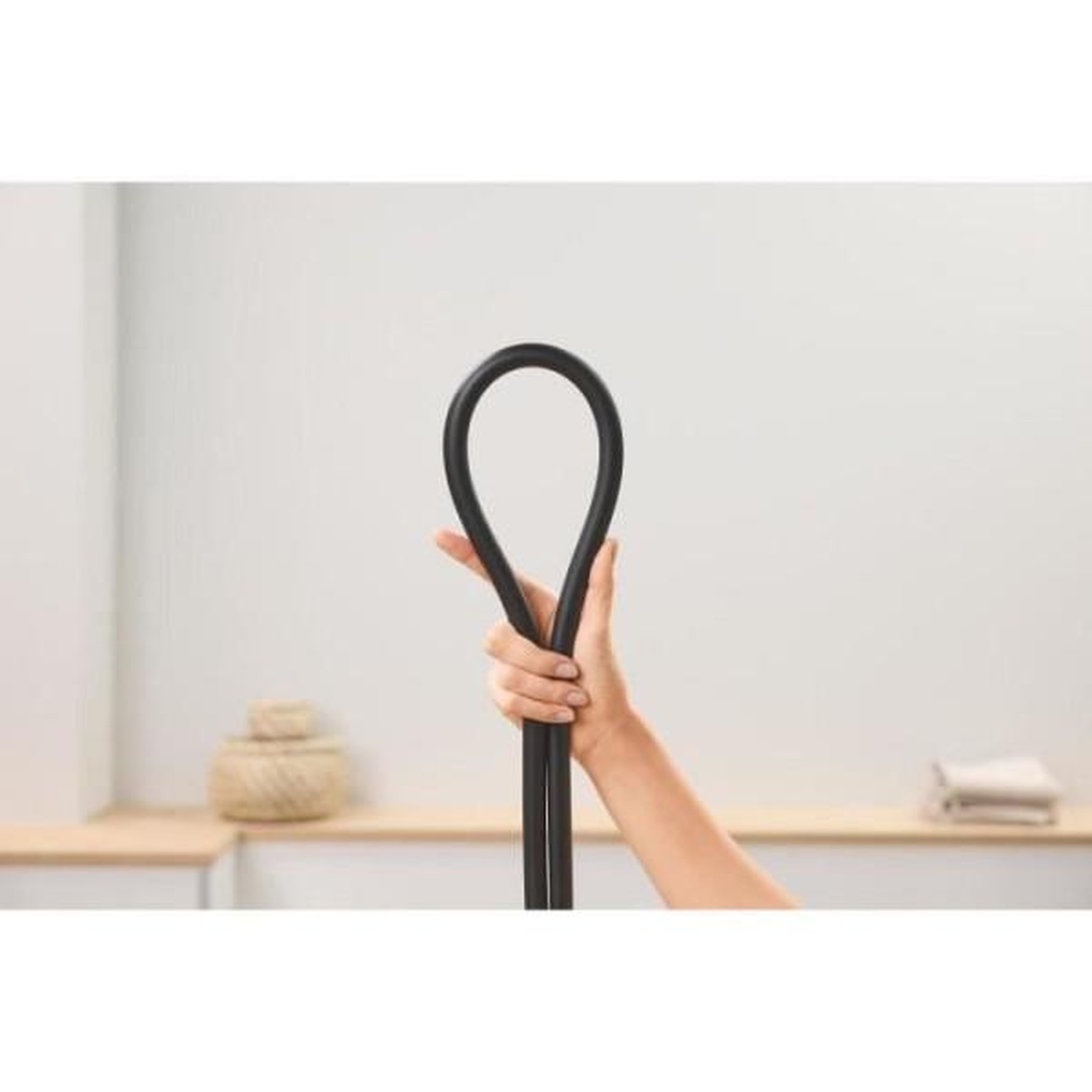 Voir la diapositive 2 : Grohe Flexible de douche - GROHE VitalioFlex 287422432 - 1,75m - Anti-pliures et torsion - Connexion universelle - Surface lisse -Noir