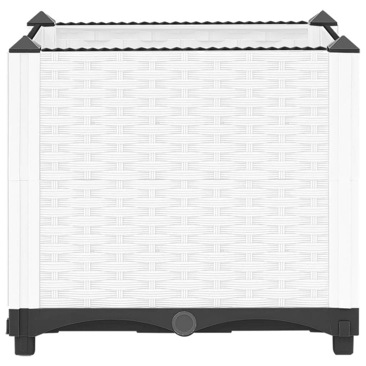 VIDAXL Lit sureleve 40x40x38 cm Polypropylene