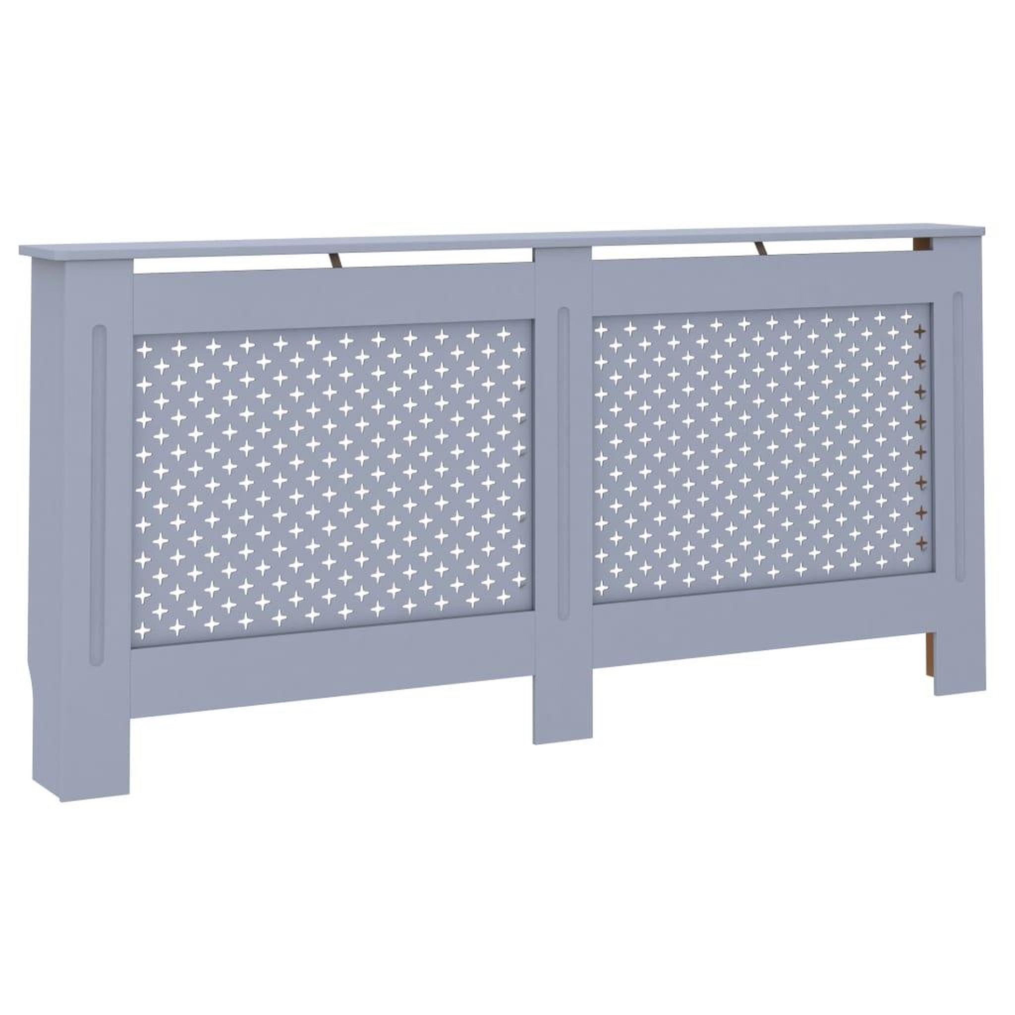 Voir la diapositive 2 : VIDAXL Cache-radiateur anthracite 172x19x81,5 cm MDF