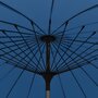 Voir la diapositive 5 : VIDAXL Parasol d'exterieur avec mat en aluminium 500 cm bleu azure
