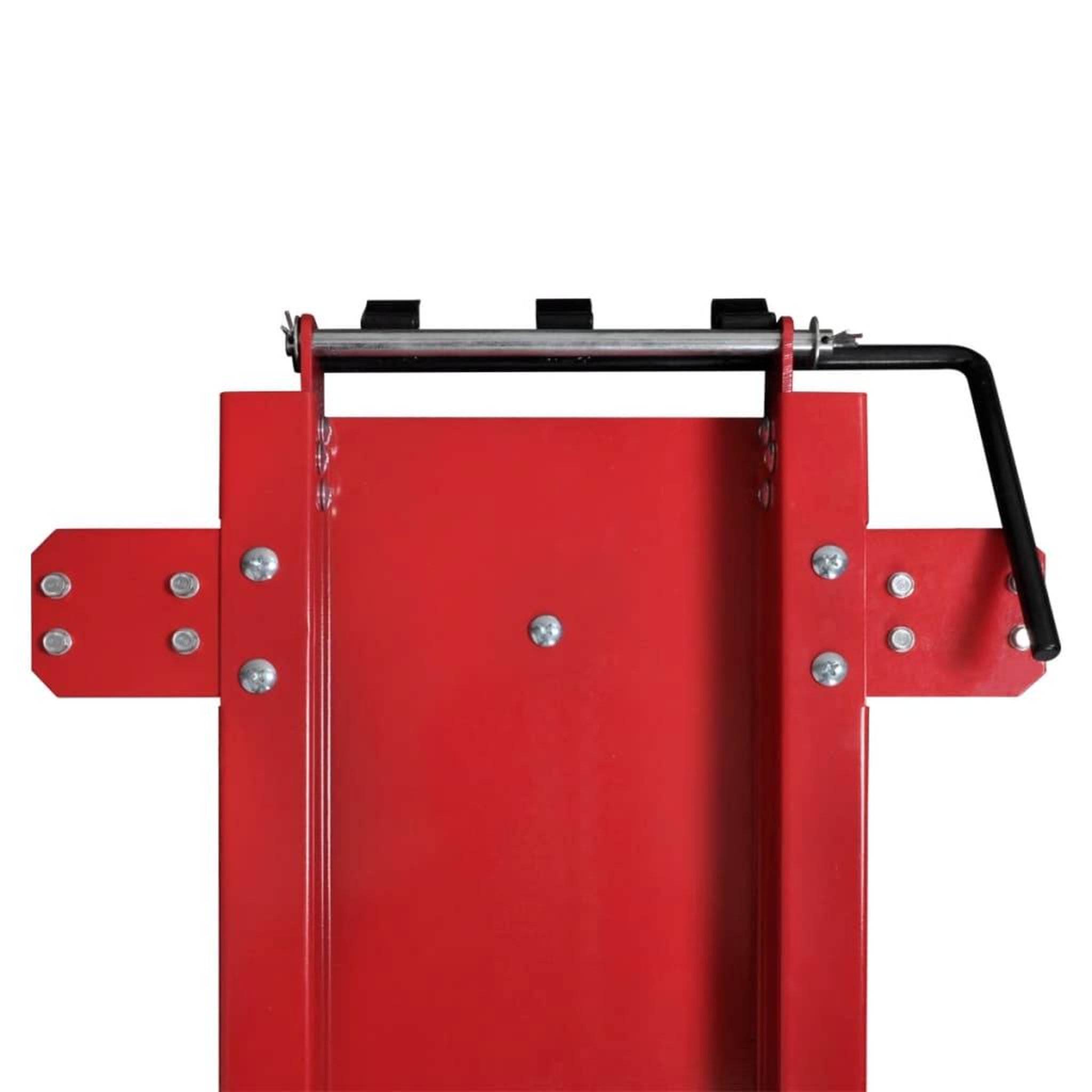 Voir la diapositive 3 : VIDAXL Chariot de moto Rouge