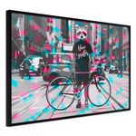 Paris Prix Affiche Murale Encadrée  Interspecies Love. Coloris disponibles : Noir, Jaune