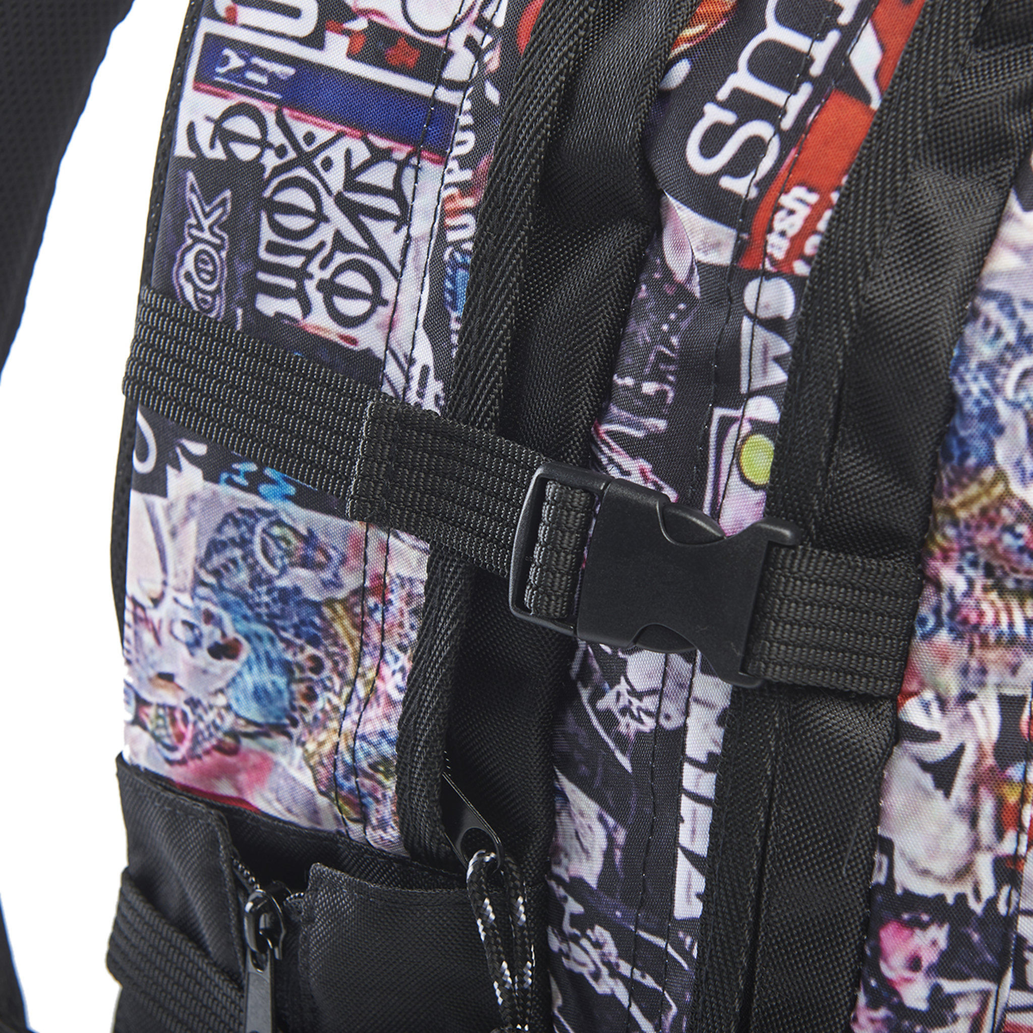 Voir la diapositive 7 : Bonne Sac à dos 2 compartiments multicolore EVOLUTION