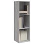 Voir la diapositive 3 : VIDAXL Bibliotheque/Meuble TV sonoma gris 36x30x114 cm bois ingenierie