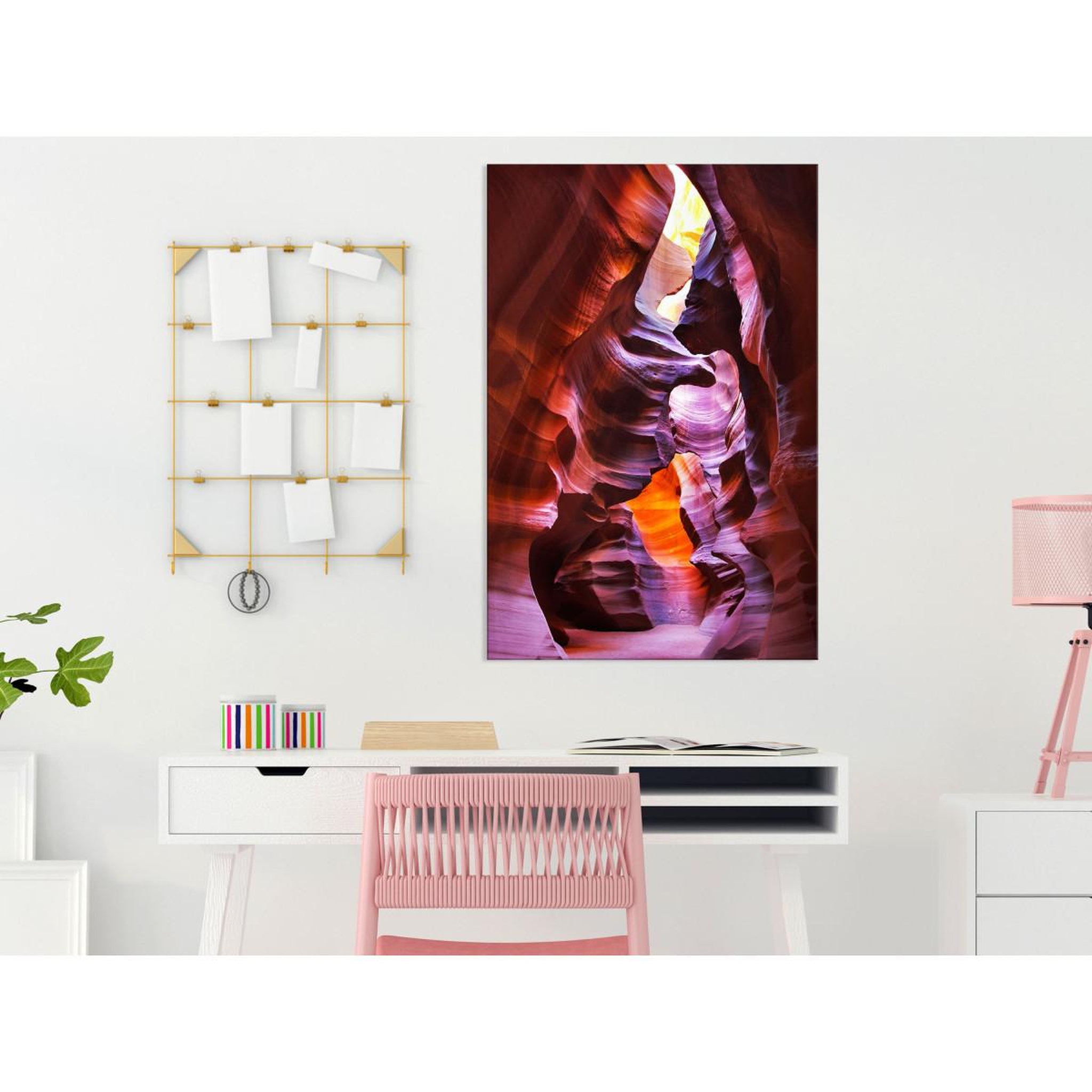Voir la diapositive 2 : Paris Prix Tableau imprimé  antelope canyon