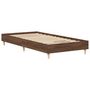 Voir la diapositive 4 : VIDAXL Cadre de lit sans matelas chene marron 75x190cm bois ingenierie
