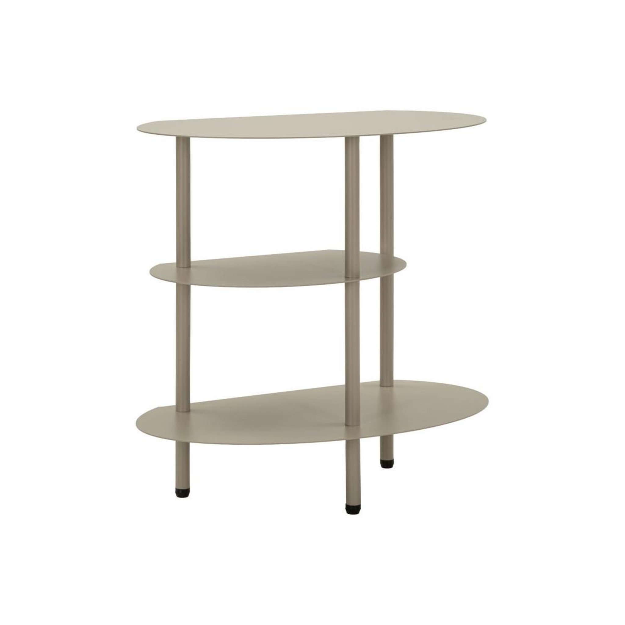 Paris Prix Table de chevet 3 niveaux  saturno  49cm taupe