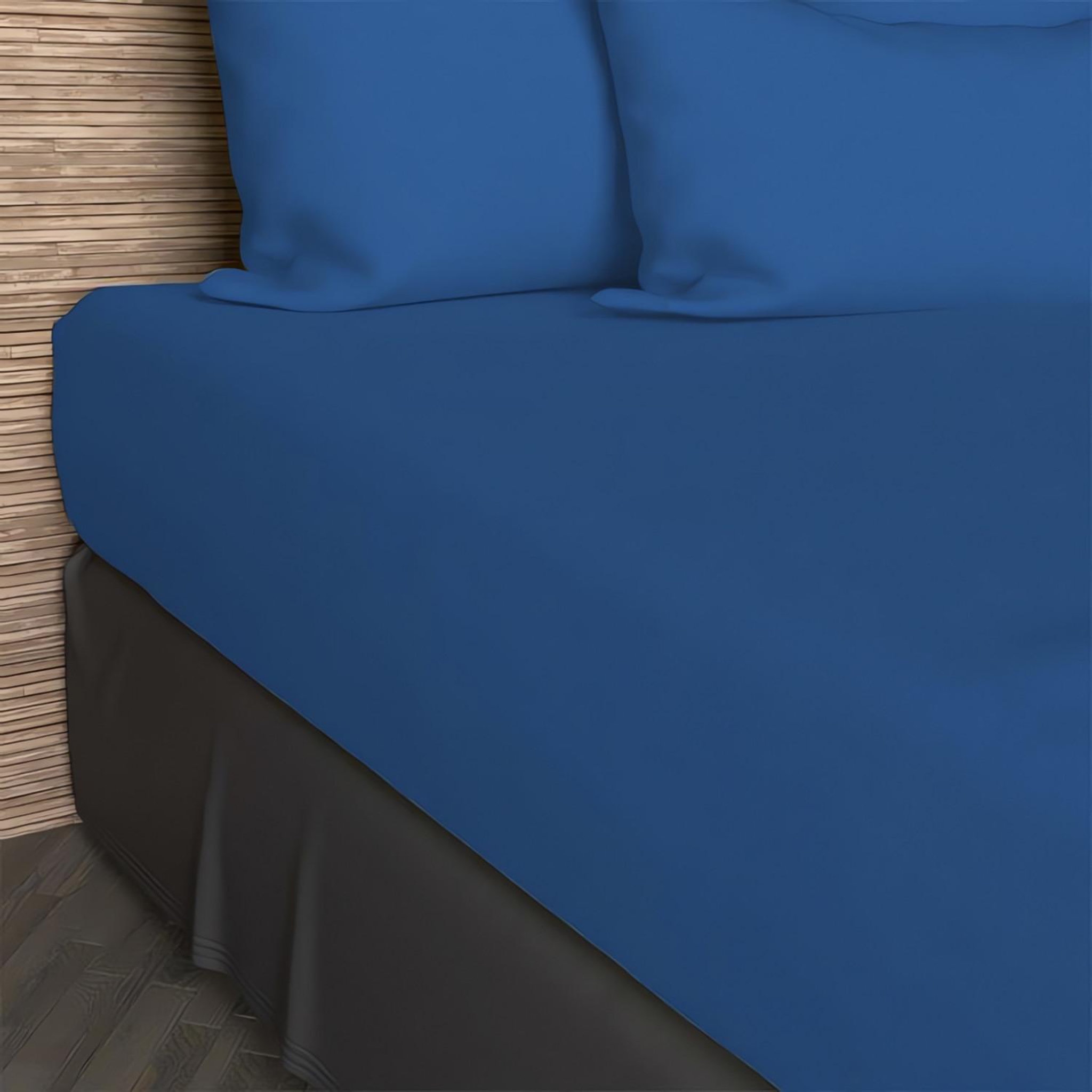 Voir la diapositive 1 : SOLEIL D'OCRE Drap housse en coton uni 57 Fils/cm2 par SOLEIL D'OCRE