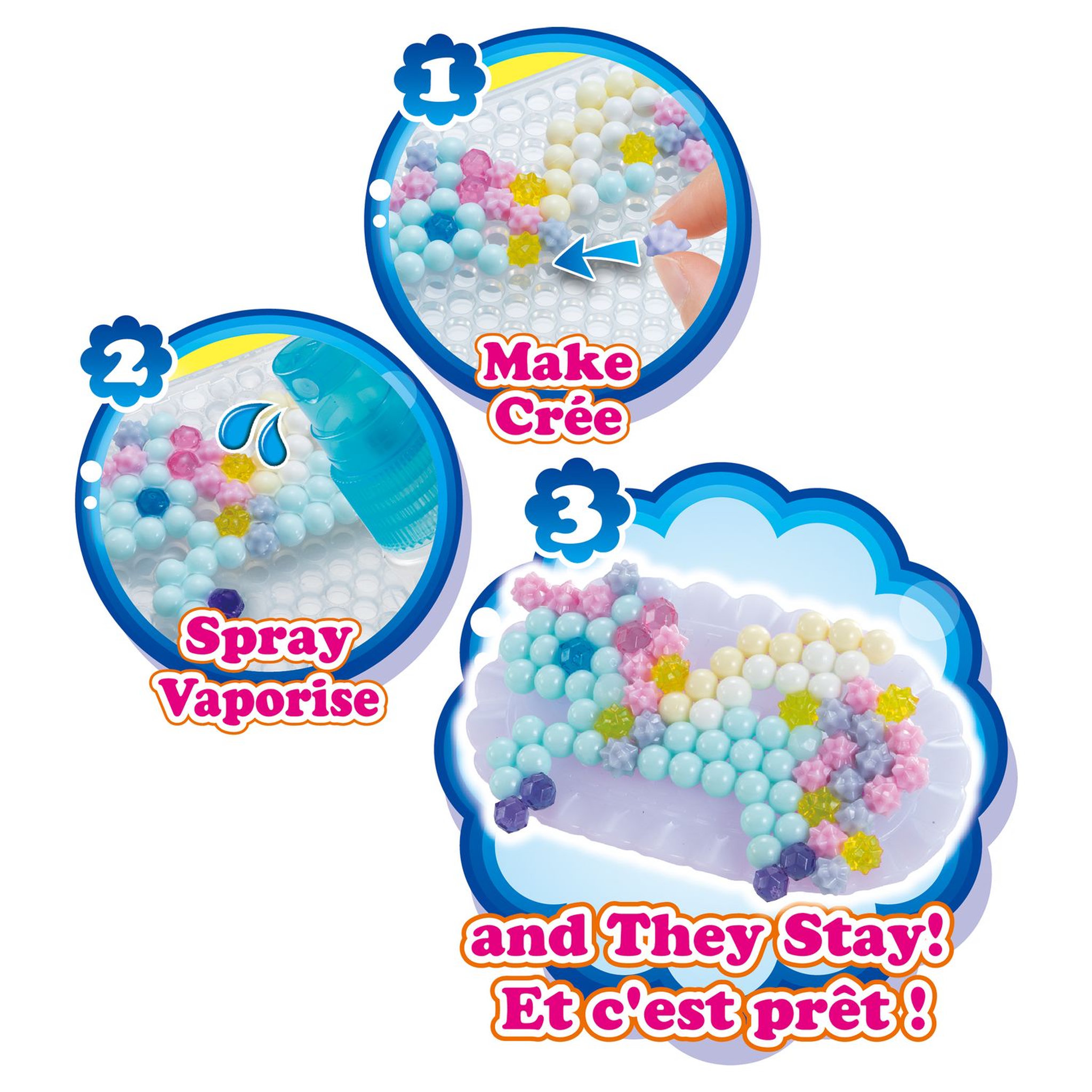 Voir la diapositive 4 : Aquabeads Mes accessoires féeriques à créer