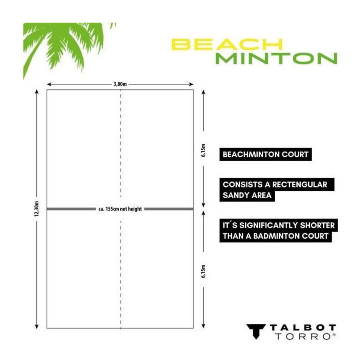 SCHILDKROT Set de beachminton - SCHILDKRÖT