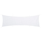 VIDAXL Filet de camouflage avec sac de rangement 706x140 cm blanc