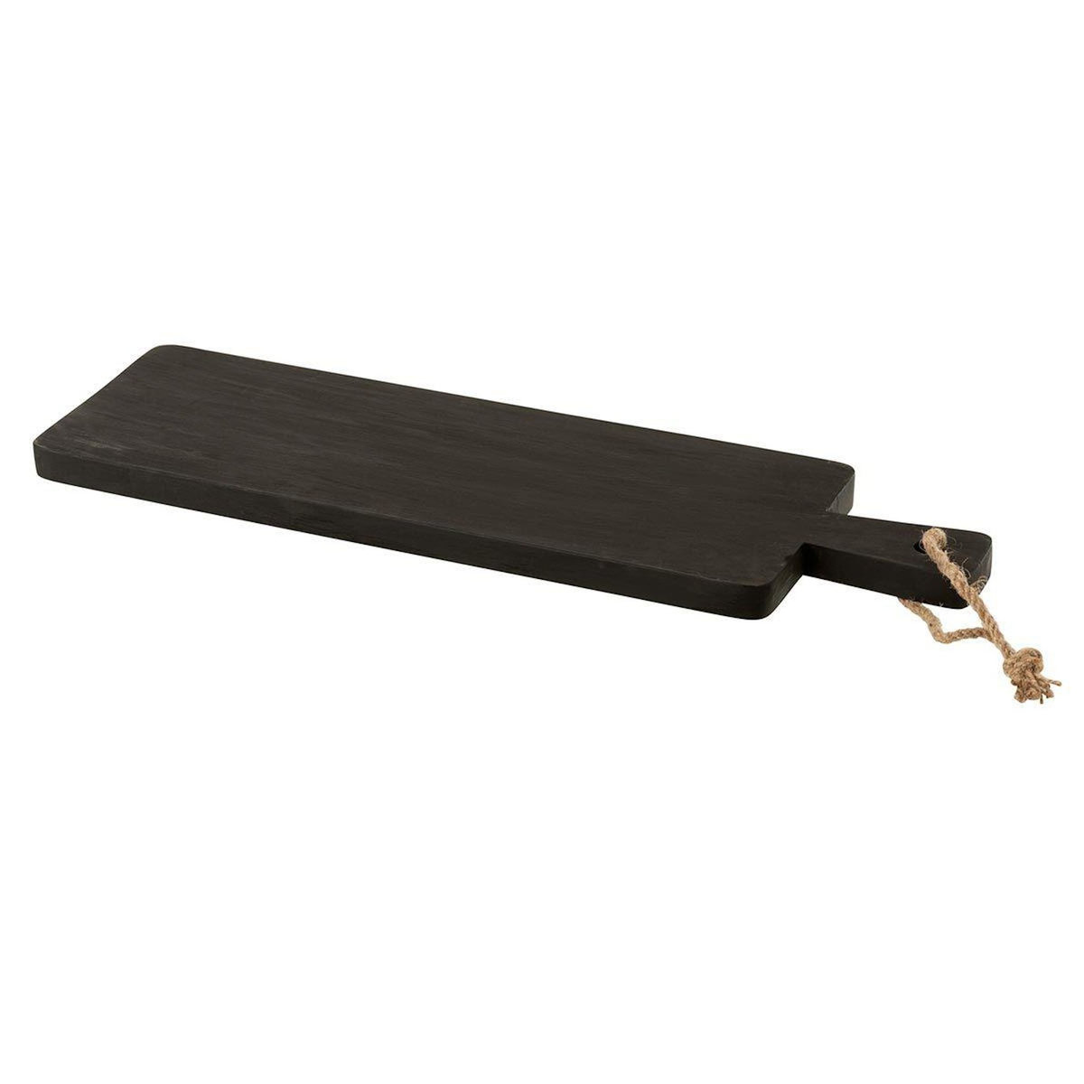 Paris Prix Planche à Découper en Bois  Lora  80cm Noir