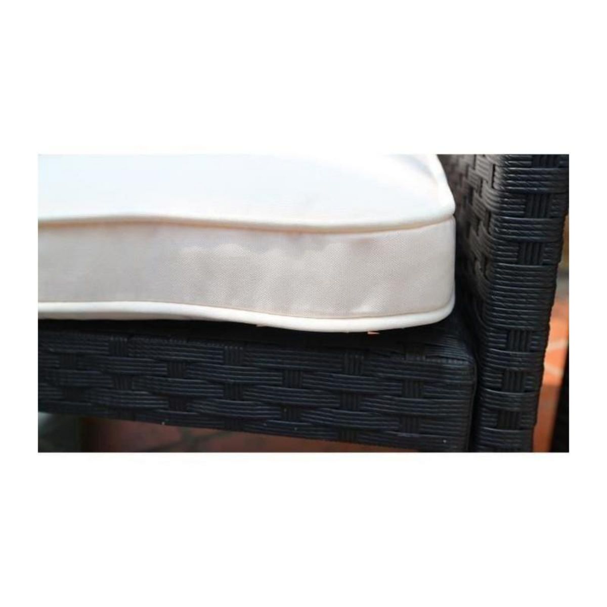 FINLANDEK FINLANDEK - Salon de jardin 4 places en resine tressee - HILPEA