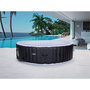Voir la diapositive 2 : Habitat et Jardin Spa gonflable  St Tropez  6 places - rond - Noir