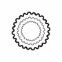 Artemio Matrices de découpe - Mini cercles festonnés