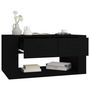 Voir la diapositive 5 : VIDAXL Table basse Noir 80x50x40 cm Bois d'ingenierie