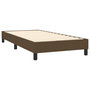 Voir la diapositive 5 : VIDAXL Sommier a lattes de lit et matelas et LED Marron fonce 80x200cm