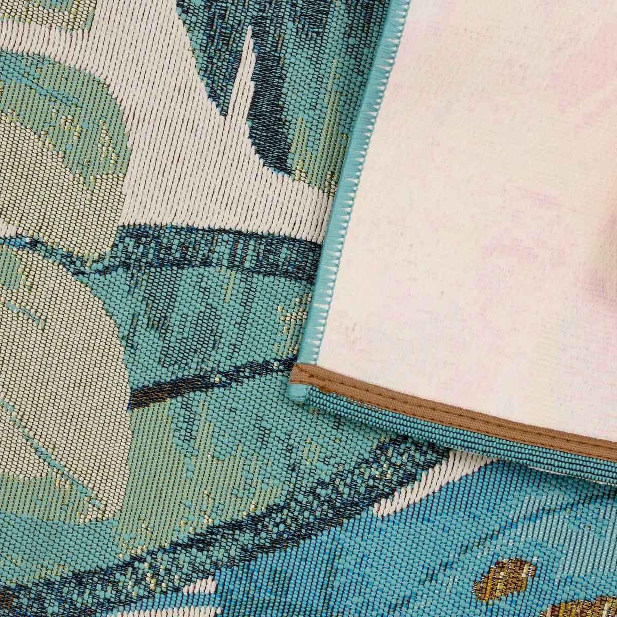 Voir la diapositive 2 : ATMOSPHERA Tapis de cuisine antidérapant  tropical  60x90cm multicolore