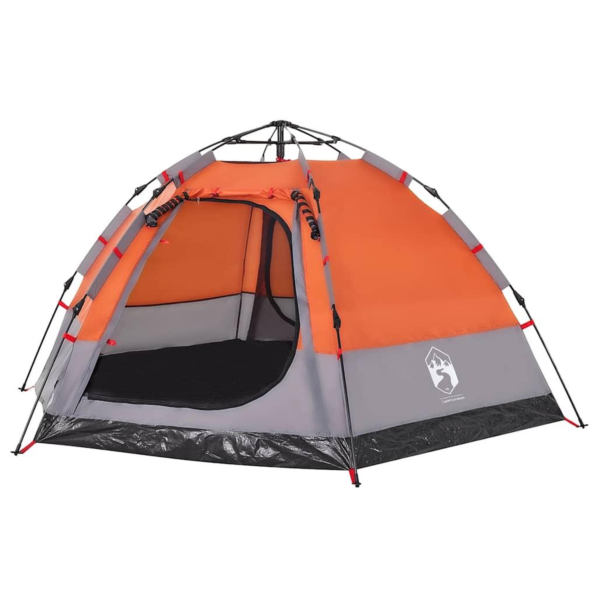 Voir la diapositive 5 : VIDAXL Tente de camping cabine 4 personnes liberation rapide