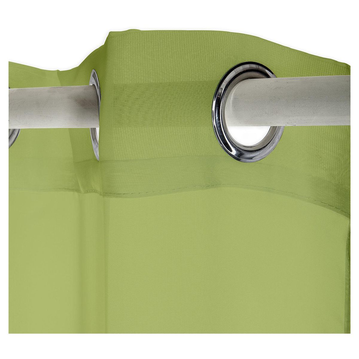 TODAY Voilage finition oeillets prêt à poser en polyester 135x240 cm