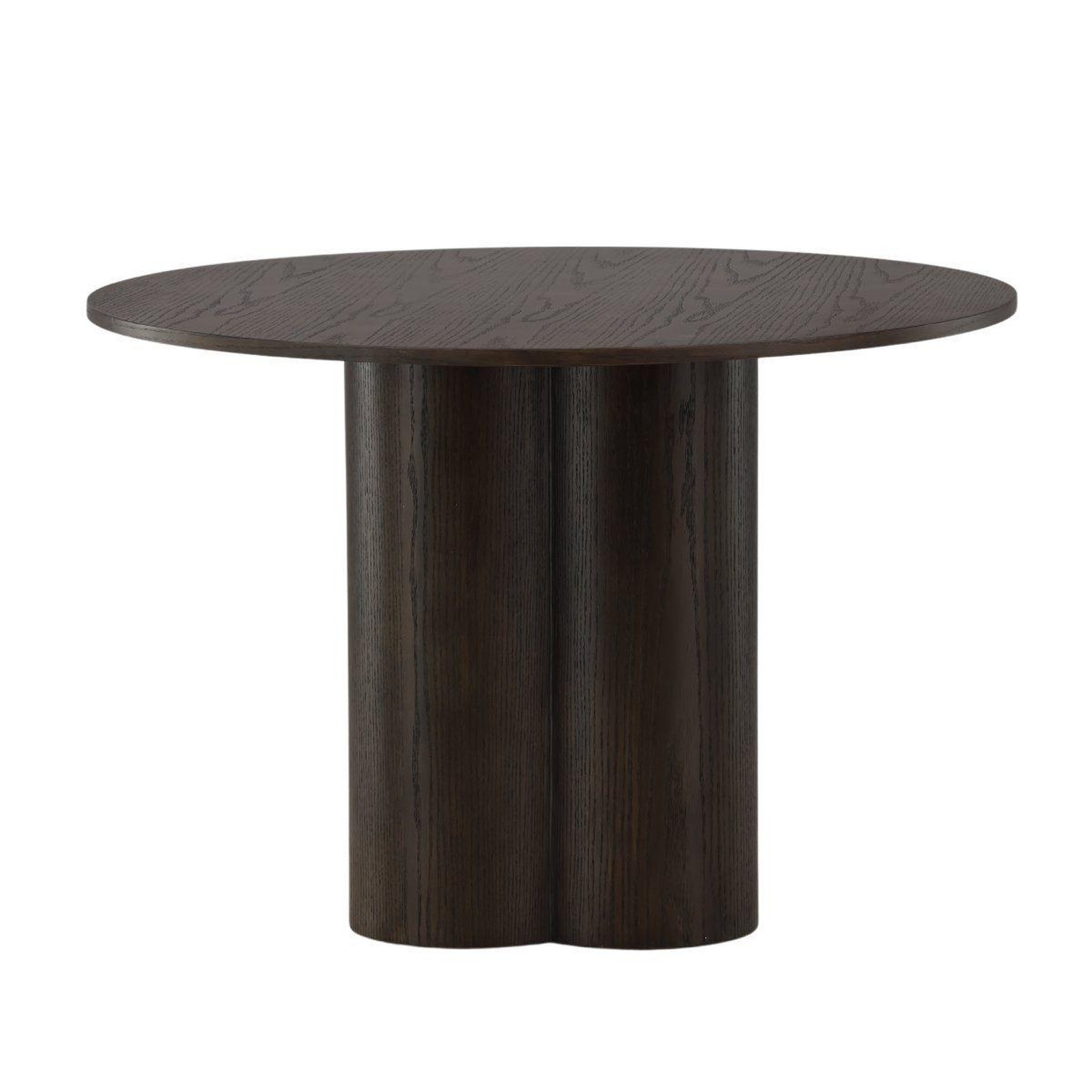 Paris Prix Table à manger ronde  olivia  110cm moka