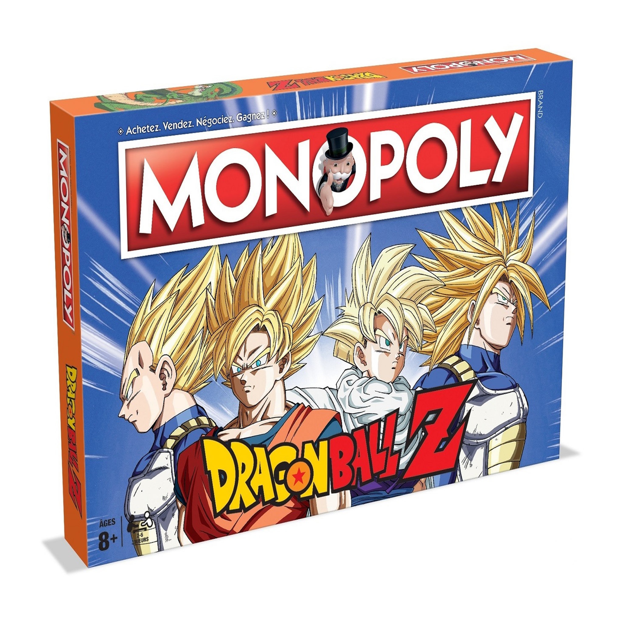 Voir la diapositive 1 :  WINNING MOVES Jeu Monopoly - Dragon Ball Z