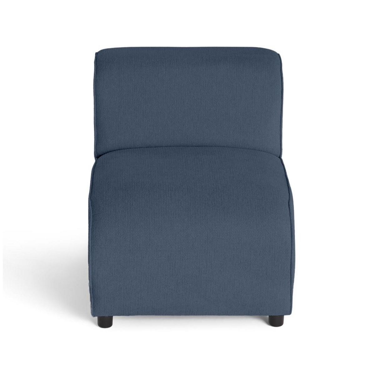 LISA DESIGN Suaro - module d'assise sans accoudoirs en tissu texturé