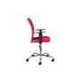 Voir la diapositive 3 : Paris Prix Fauteuil de Bureau  Gaspard  89-99cm Rose & Noir