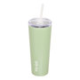 Voir la diapositive 1 : FIVE Gobelet Isotherme Avec Paille  To Go  0,7L Vert