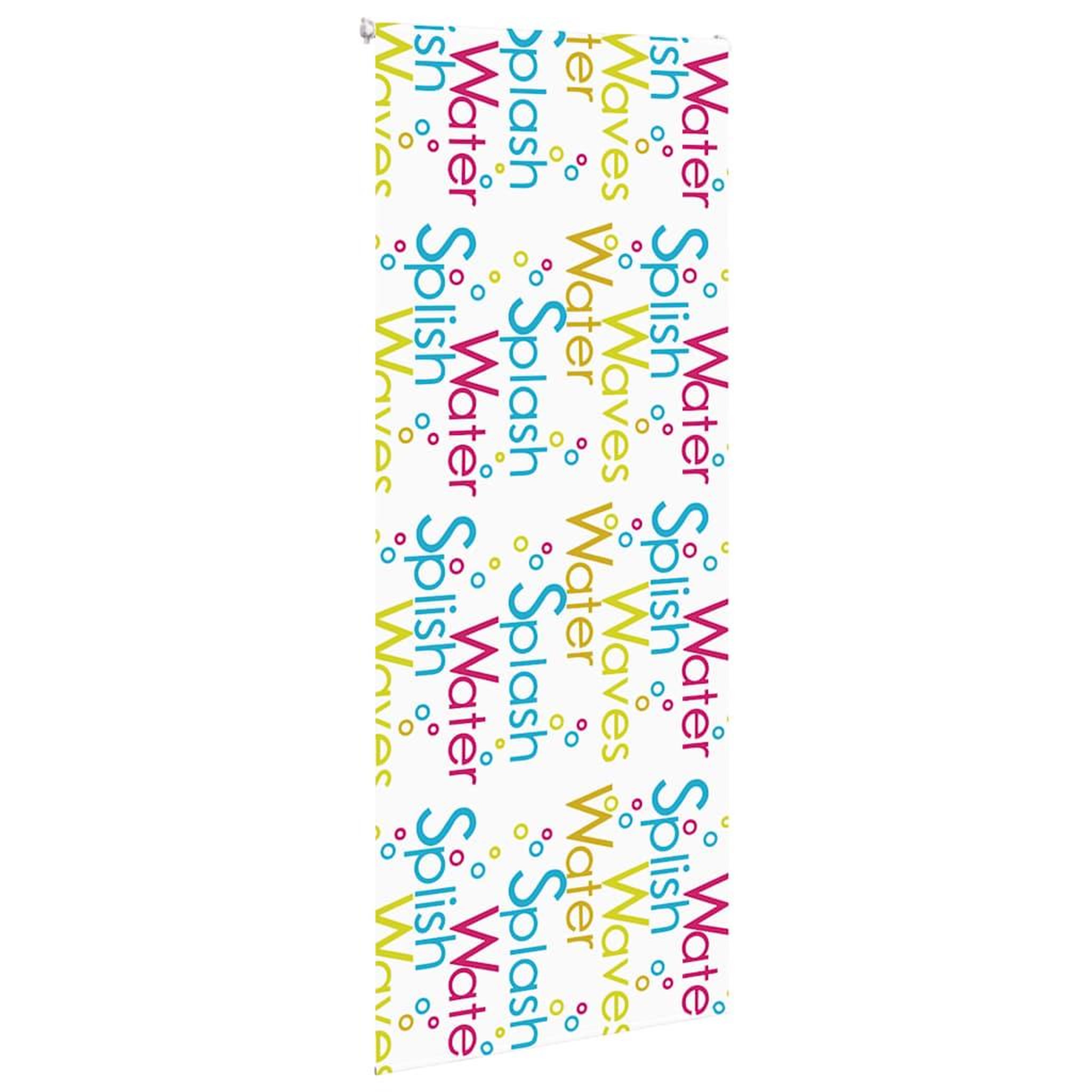 Voir la diapositive 3 : VIDAXL Store enrouleur de douche 110x240 cm largeur du tissu 106 cm