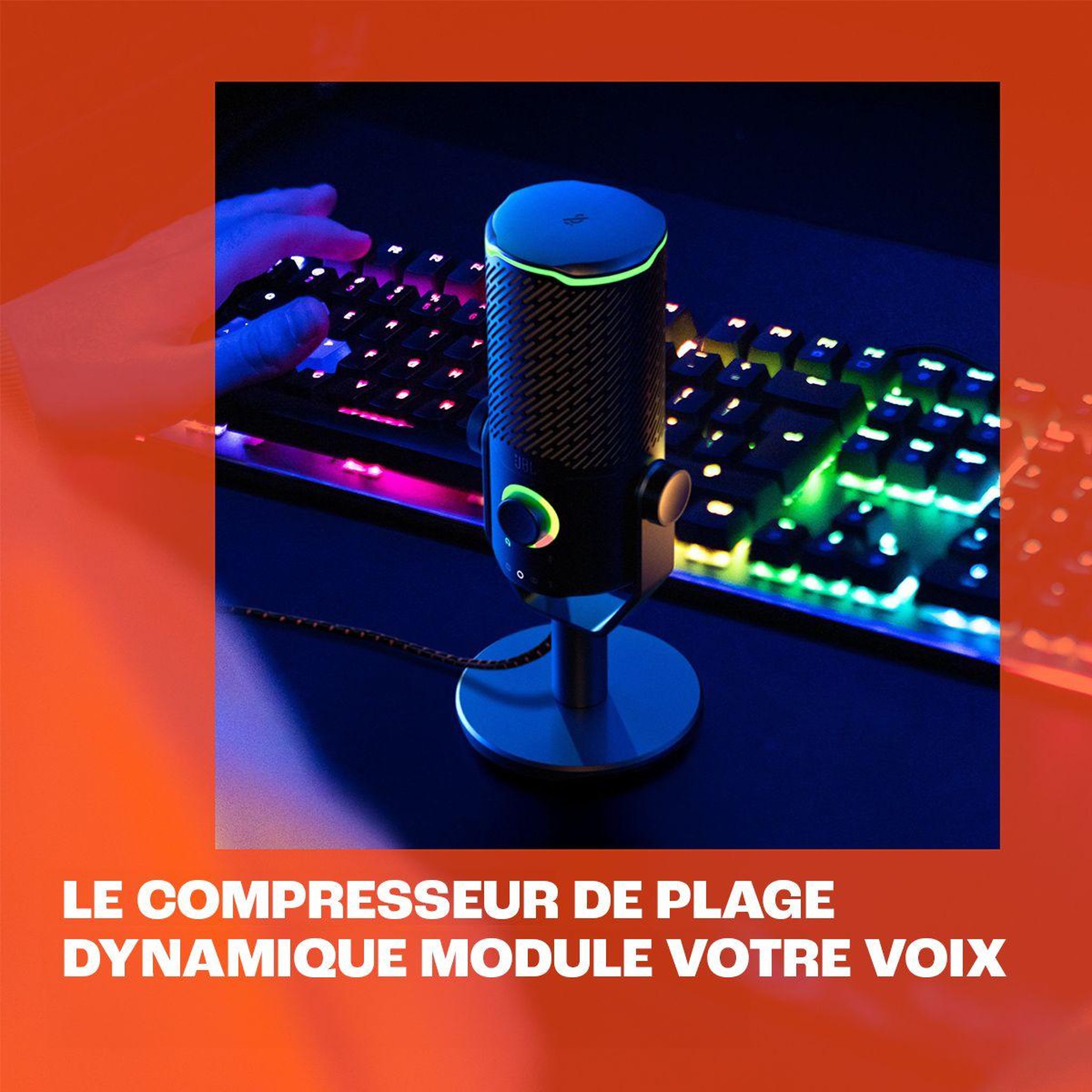 Voir la diapositive 5 : JBL Micro Streaming Quantum Stream Studio
