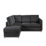 Voir la diapositive 1 : LISA DESIGN Brooke - canapé d'angle gauche - convertible - 5 places - en velours