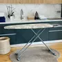 Kitchen move Table à repasser WILD Taupe Acier 130x47cm