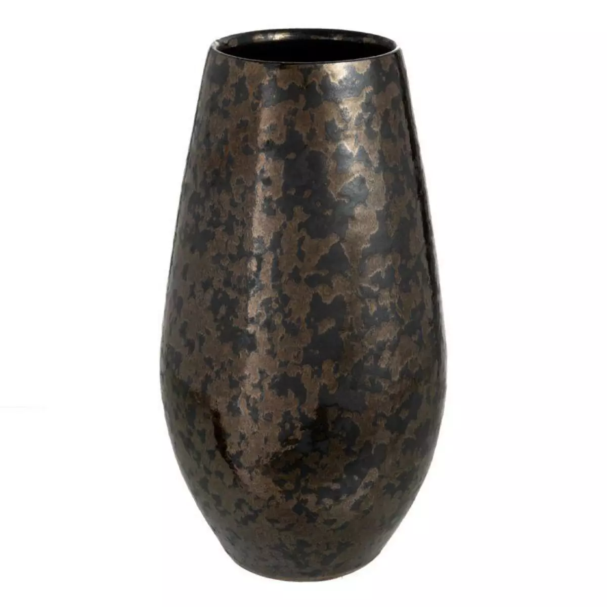 Paris Prix Vase Déco en Céramique  Smokey  35cm Noir