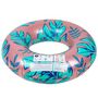 Voir la diapositive 3 : AIRMYFUN Bouée Gonflable Ronde XXL pour Piscine & Plage Ultra Confort, Flotteur Deluxe - Plantes Tropicales ø108cm