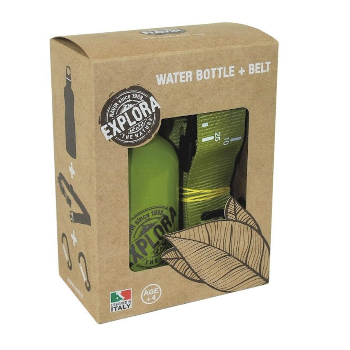 Navir Gourde et ceinture avec clips -  - Trousselier