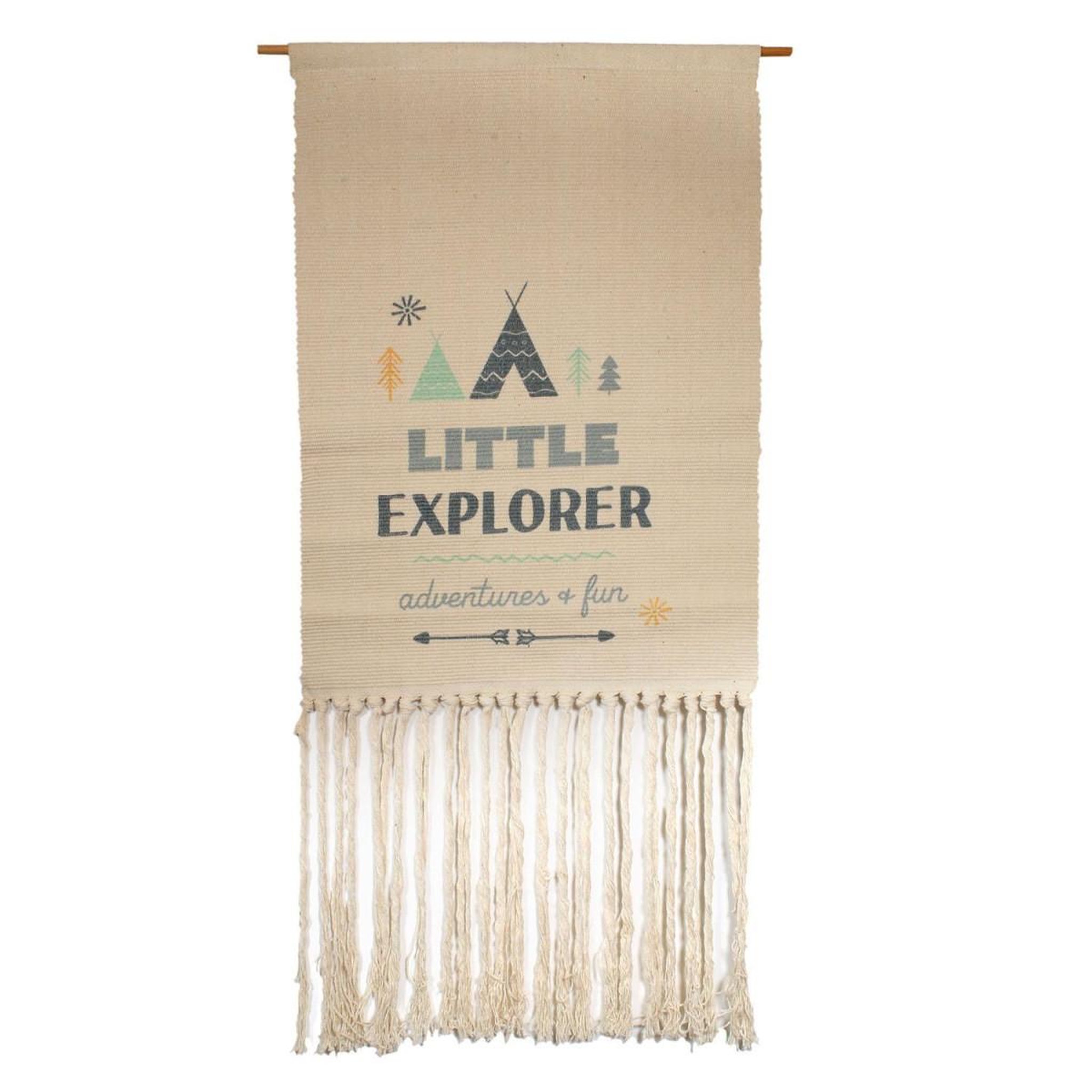 The Home Deco Factory Décoration murale  little explorer  70cm naturel