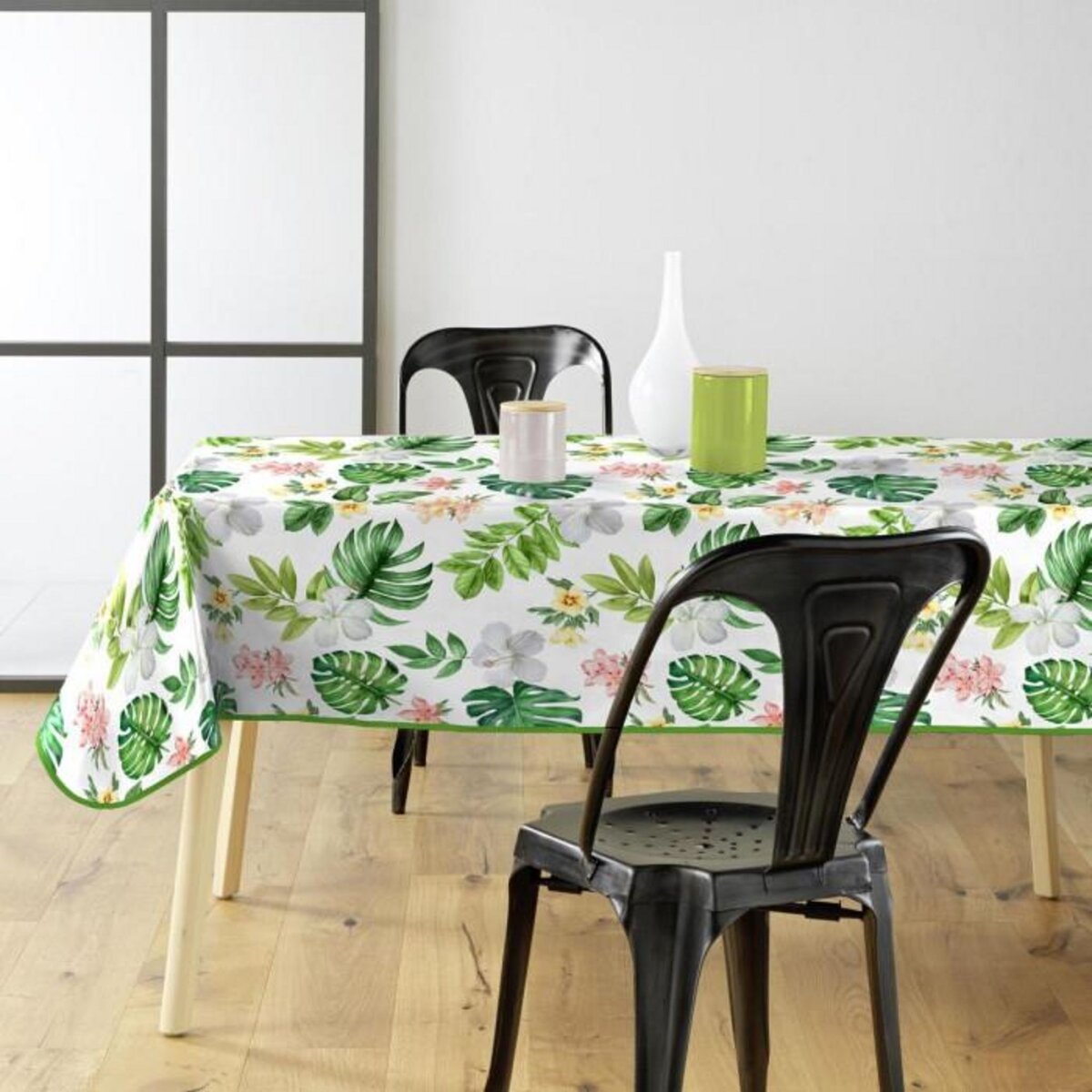 Paris Prix Nappe Toile Cirée  Baleares  140x240cm Vert