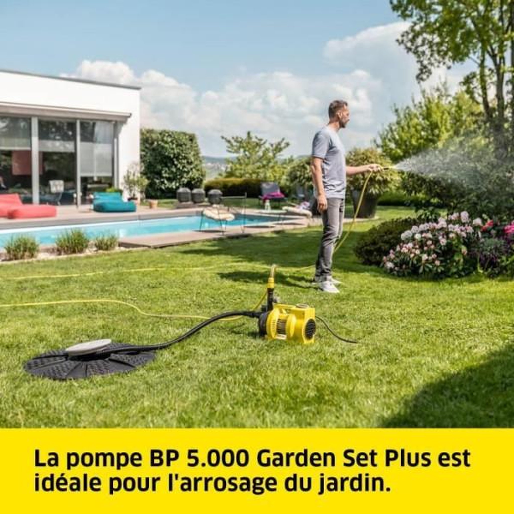 Voir la diapositive 2 : KARCHER Pompe d'arrosage BP 5.000 Garden Set Plus - Karcher