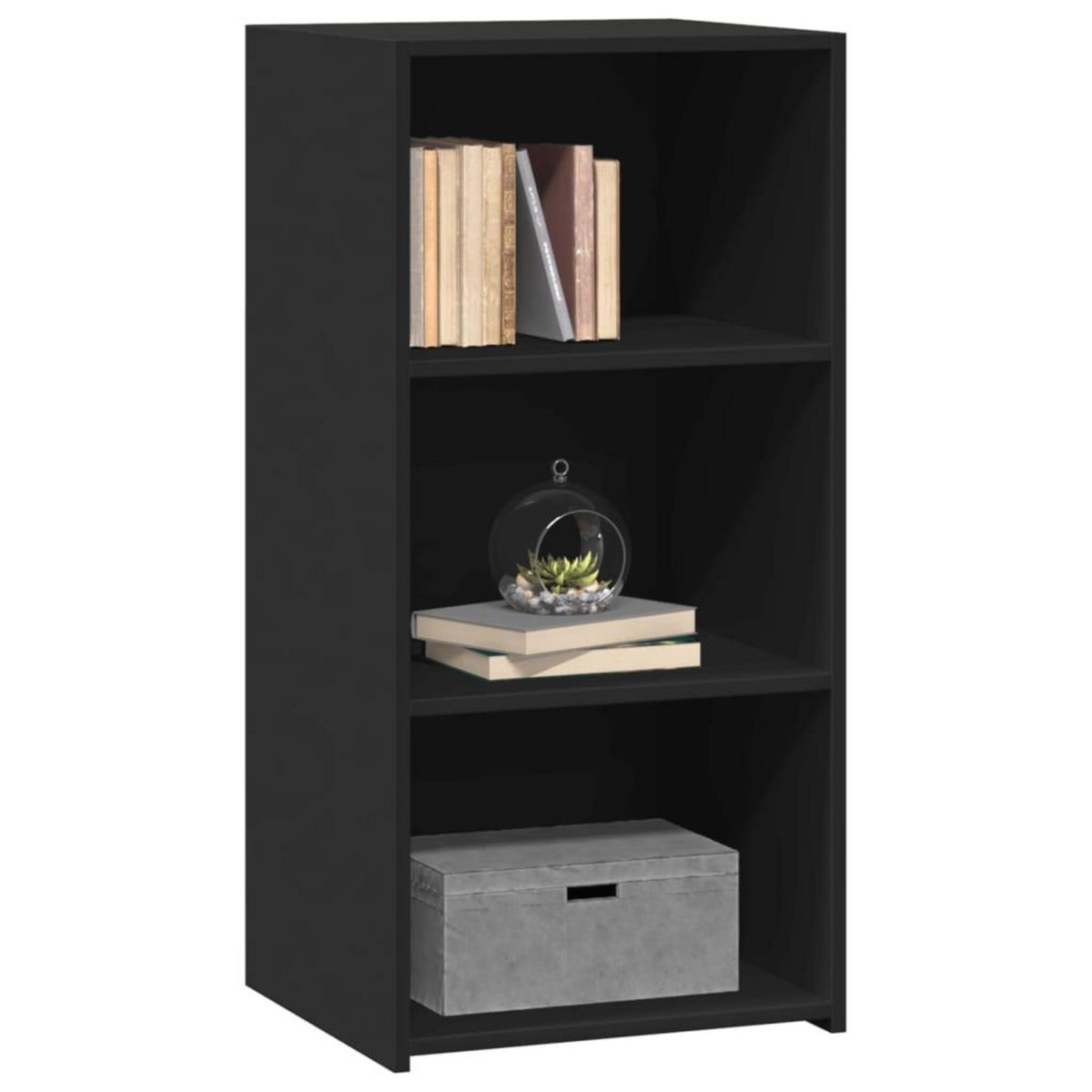VIDAXL Buffet noir 45x41x93 cm bois d'ingenierie
