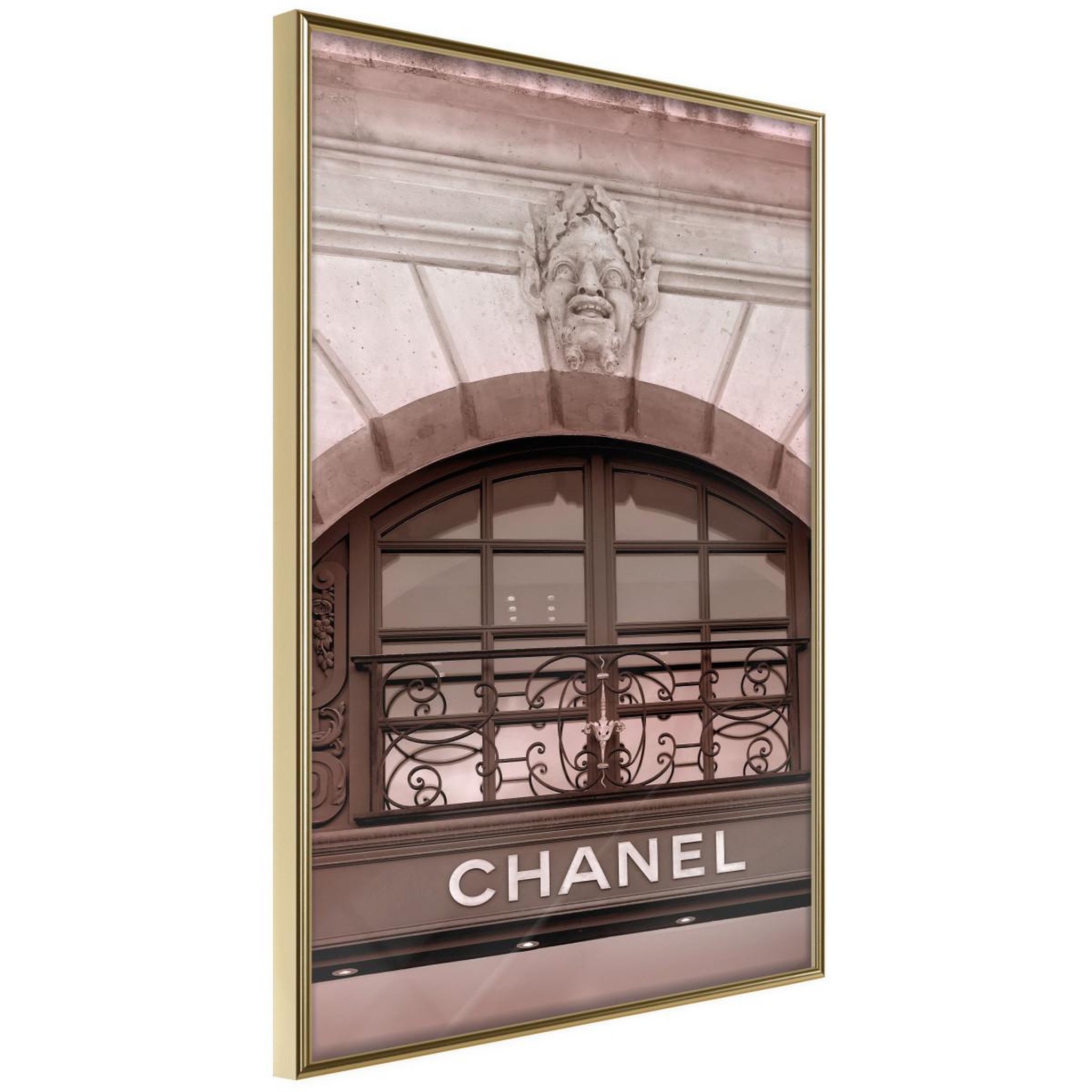 Paris Prix Affiche murale encadrée  chanel