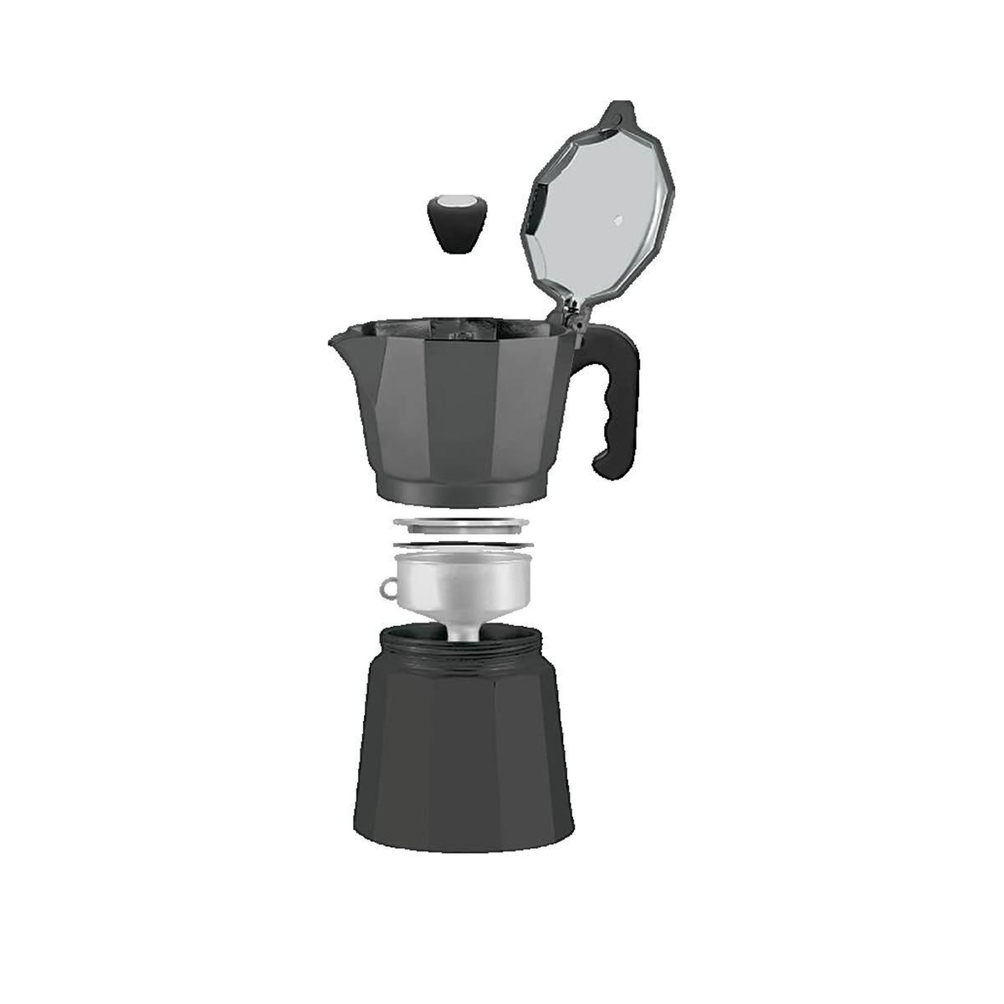 Voir la diapositive 3 : HELLO MAESTRO Cafetière Maestro MR-1666 Noir