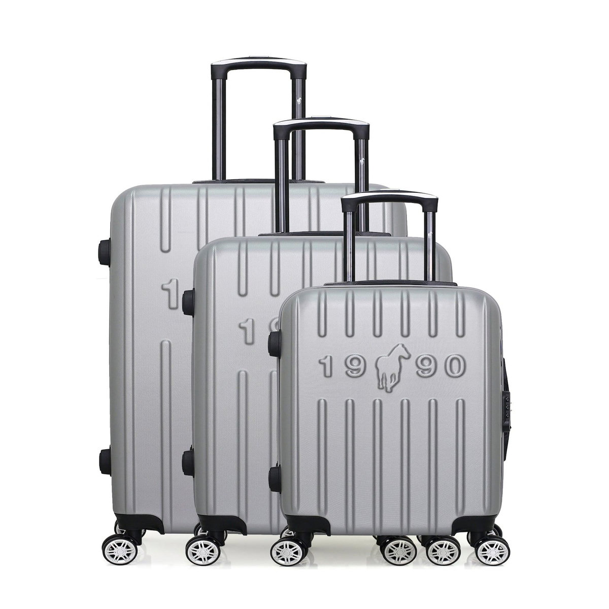 GENTLEMAN FARMER GENTLEMAN FARMER - Set de 3 Valises ARCHIE 75 cm 4 Roues