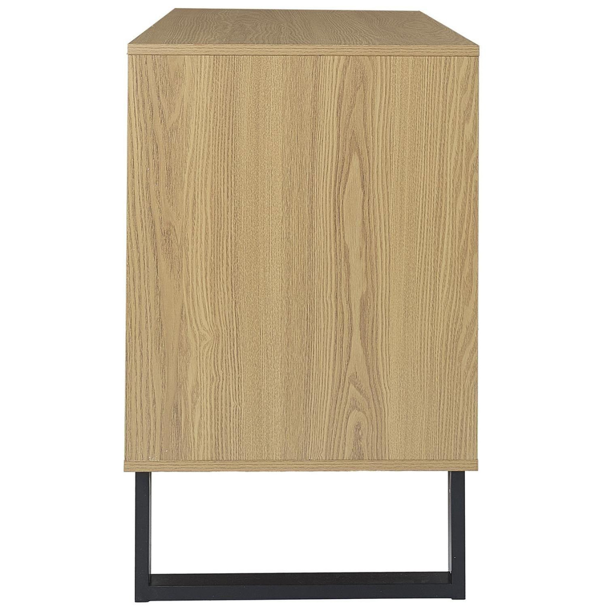 Voir la diapositive 6 : The Home Deco Factory Commode 3 tiroirs calypso - beige