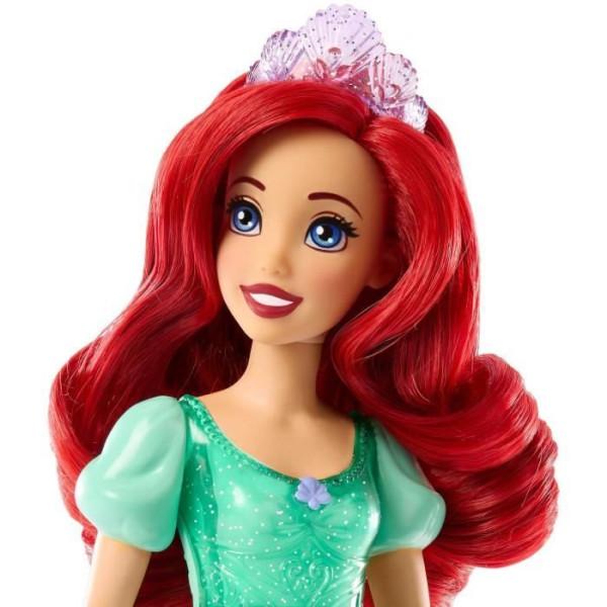 Voir la diapositive 4 : MATTEL Ariel Poupée 29 cm, Mattel Poupée Disney Princesses habillage et accessoires HLW10