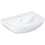 Voir la diapositive 1 : Grohe Lavabo suspendu et autoportant BAU ceramic GROHE - Largeur 60 cm - Profondeur 44 cm - Blanc