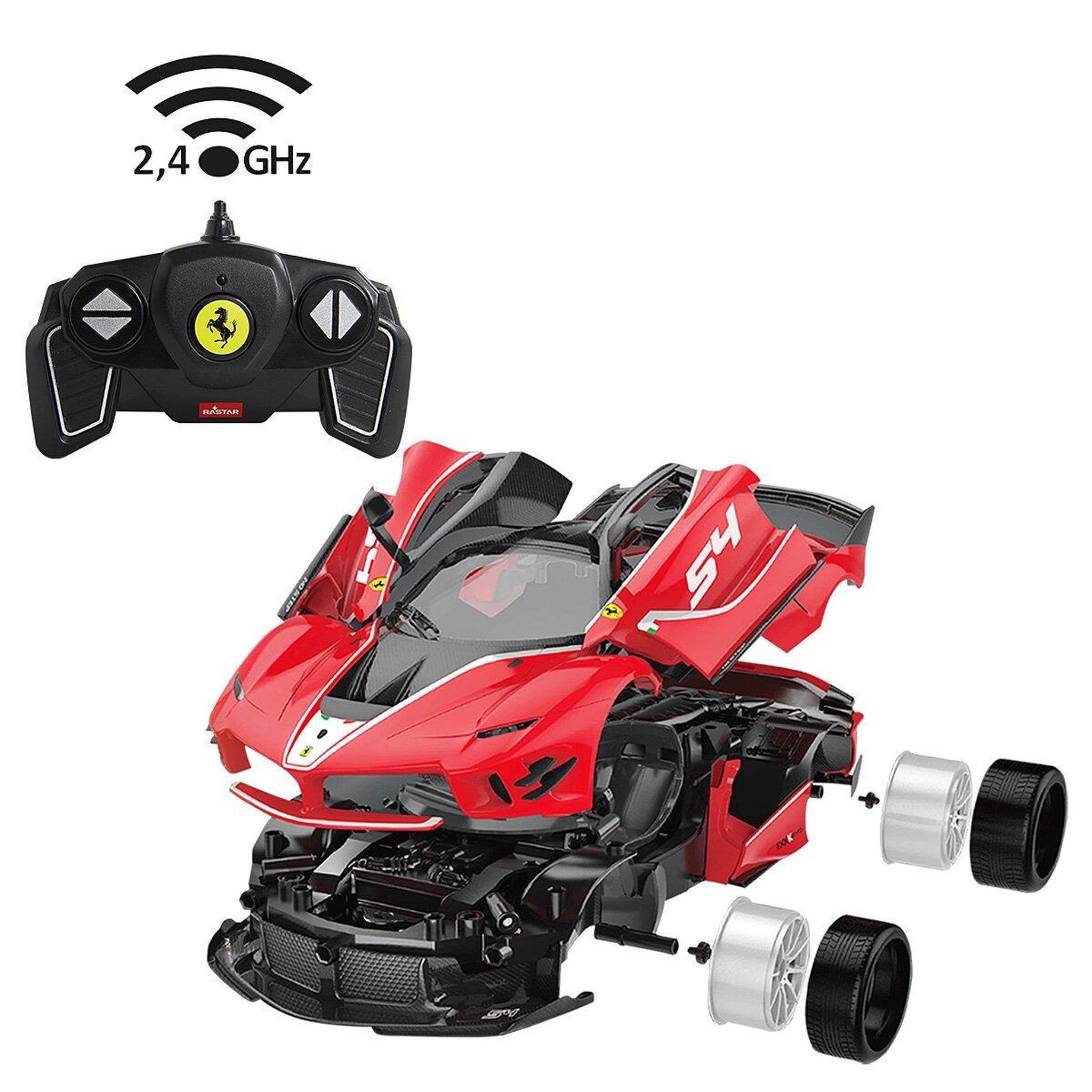 Voir la diapositive 3 : Jamara Kit de construction Ferrari FXX K Evo 1:18