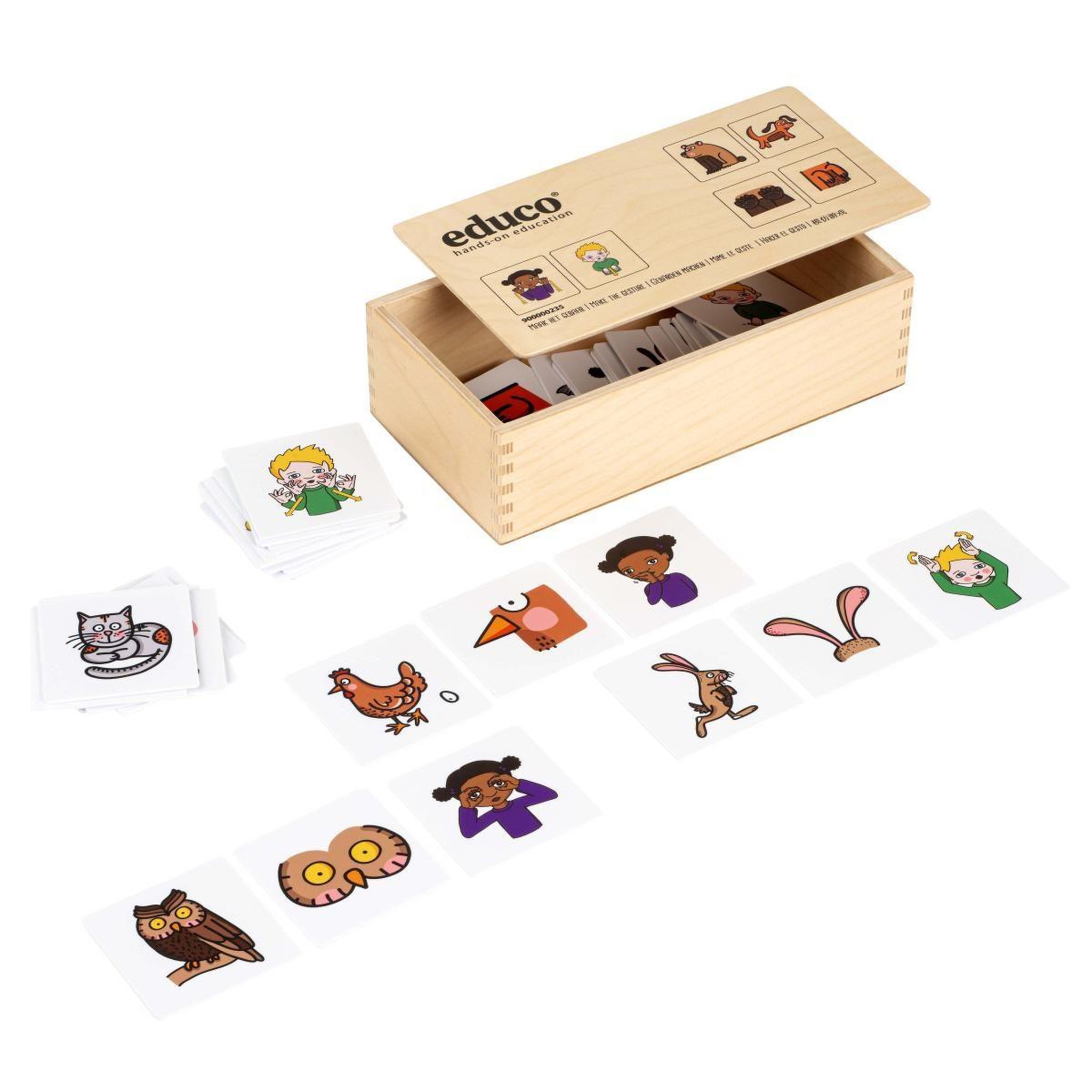 EDUCO Fais le geste — jeu éducatif pour la classe