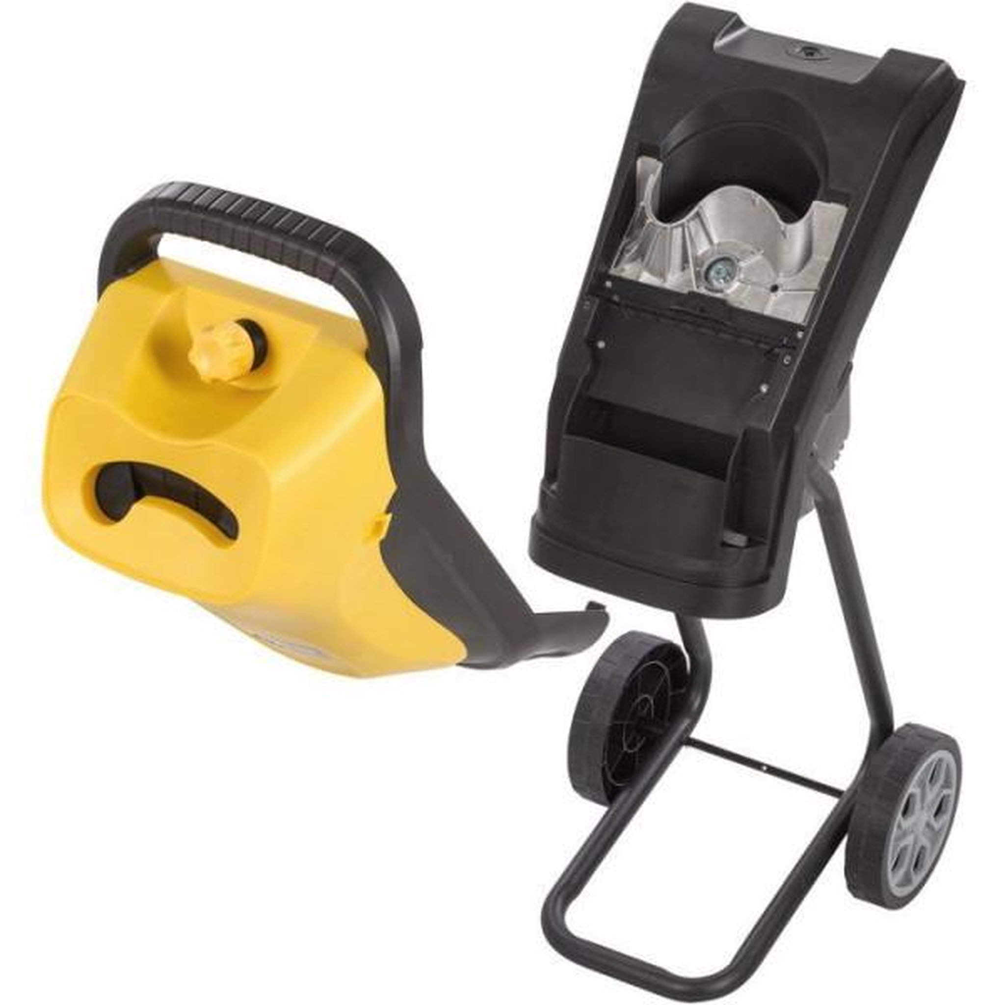 Voir la diapositive 4 : POWERPLUS Broyeur de végétaux - powerplus - 2500 w - epaisseur jusqu'a 44 mm
