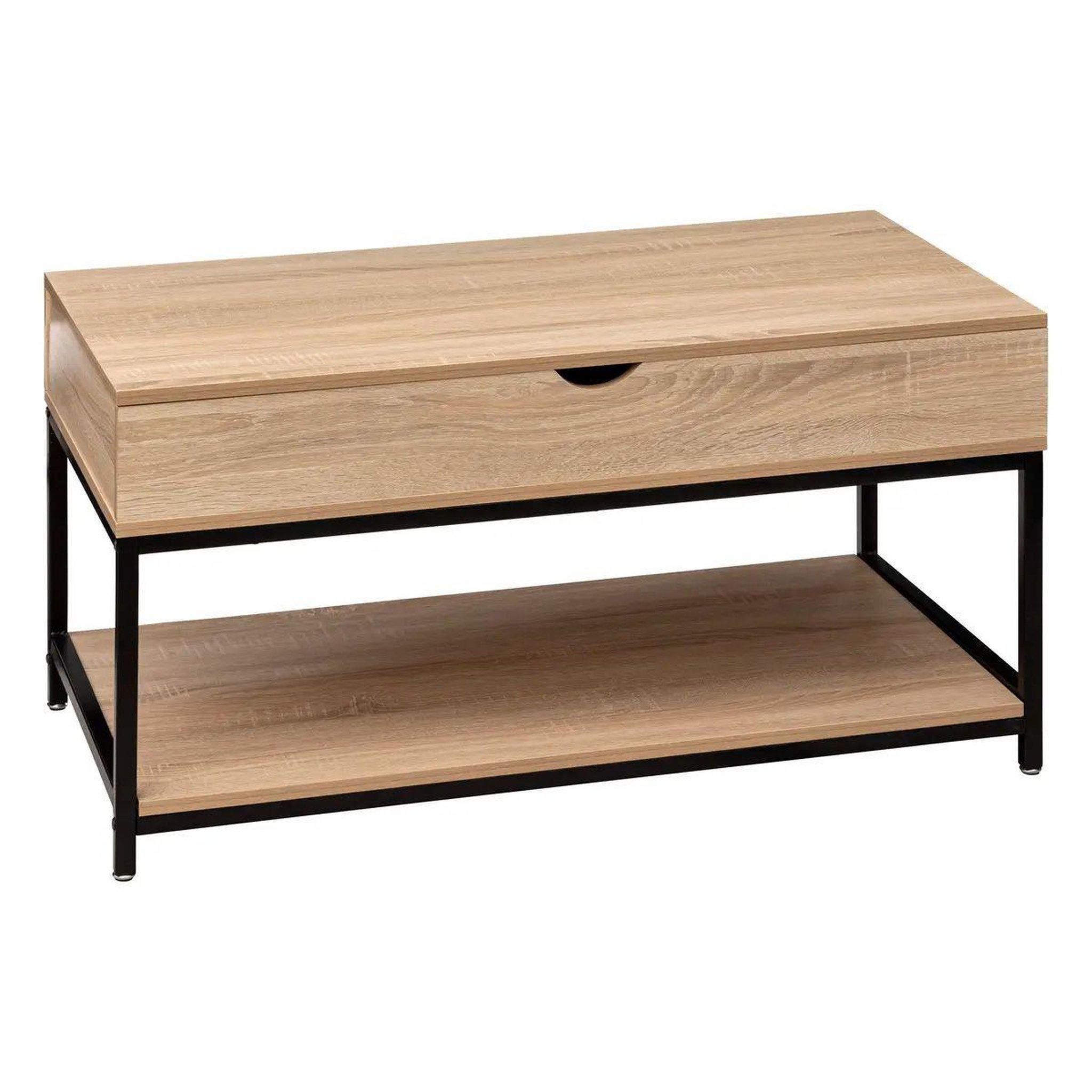 FIVE Table basse relevable  aliaj  95cm naturel